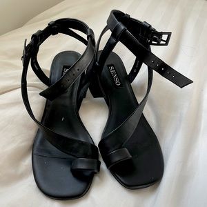 Senso Nino Heeled Sandals (Black) 🖤